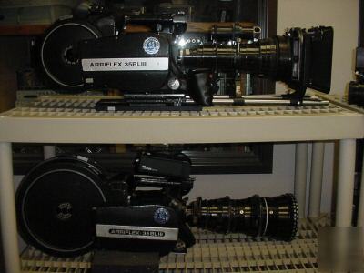 2- arriflex arri 35-BL3 & 1- arri 35-3 pkg. from: $15K