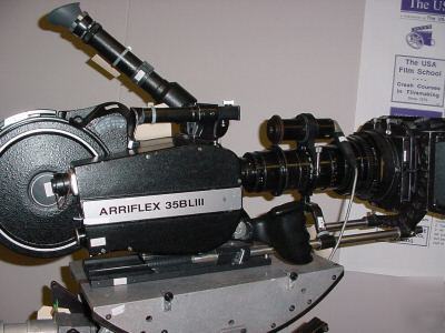 2- arriflex arri 35-BL3 & 1- arri 35-3 pkg. from: $15K