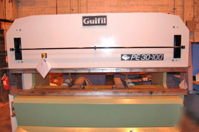 110 ton guifil 2-axis cnc hydraulic press brake