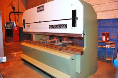 110 ton guifil 2-axis cnc hydraulic press brake