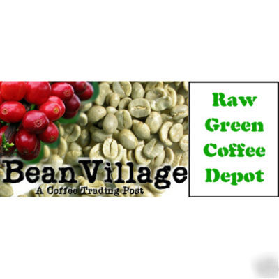 5 lb. columbian supremo green coffee beans for roaster