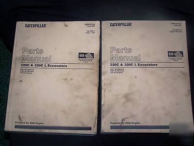 Caterpillar parts manual 320C & 320C l excavators