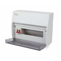 Crabtree 10-way fullyinsulated mainswitch consumer unit