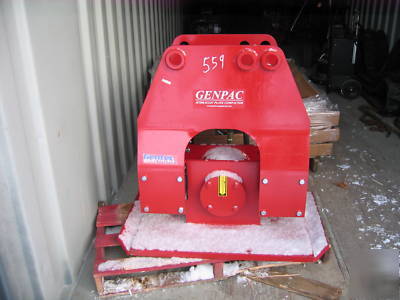 New 2009 genpac ge-970 hydraulic plate compactor tamper
