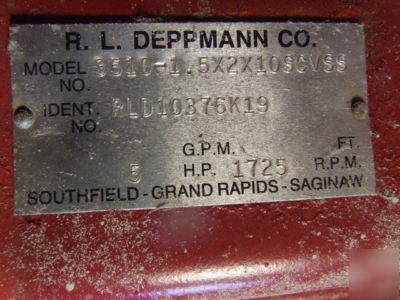 5HP pool/ irrigation pump w/ ss impeller, never used