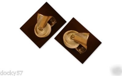 Castors 100MM nylon heavy duty for sale in pairs