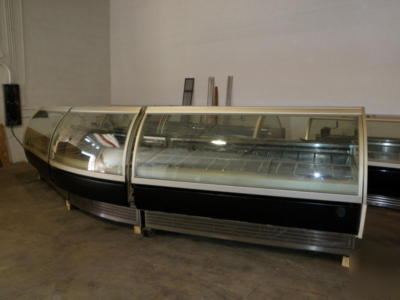 Oscartielle gelato ice cream display case package deal