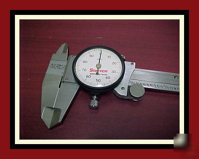Starrett 120A-9 dial caliper msrp$342.00