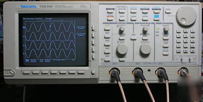 Tektronix TDS640 500MHZ digitizing oscilloscope *nice