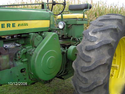 Exceptional 1957 john deere 720 diesel tractor 