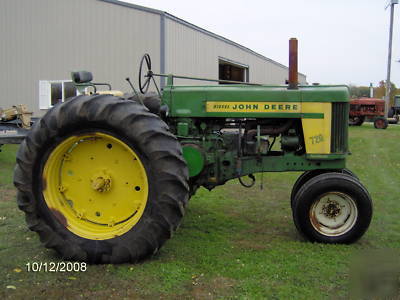 Exceptional 1957 john deere 720 diesel tractor 