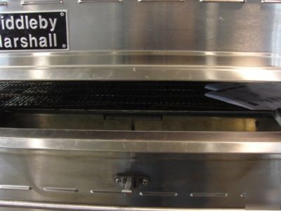 Middleby marshall electric double conveyor pizza oven