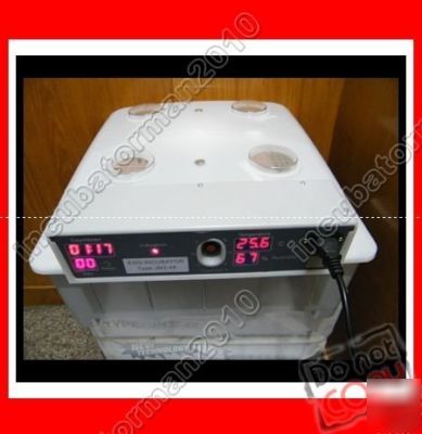 New digital egg incubator auto turner /fan 48EGGS 2010 