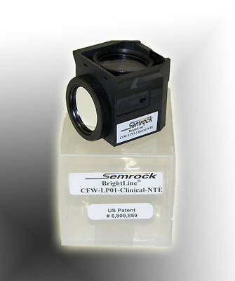 New nikon-semrock cfw fluorescent microscope filter 