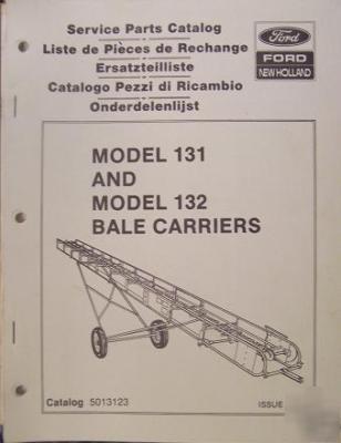 New holland 131, 132 bale elevators parts manual