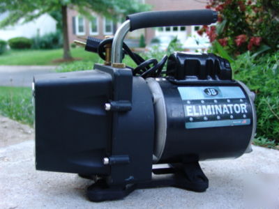 Jb vacuum pump jb eliminator dv-4E 4CFM 2 stage pump