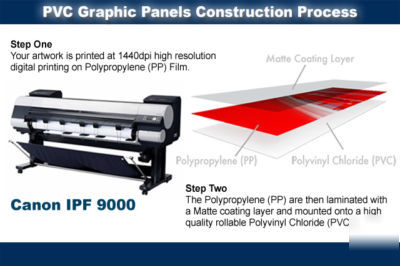 10' pop-up trade show display booth kiosk + free prints