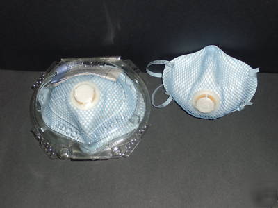 Moldex N95 particulate respirator mask 5 pcs &case 2350
