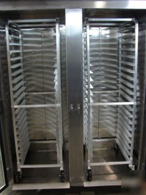 New baker's aid two door display proofer, two racks