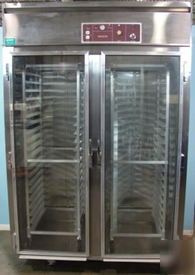 New baker's aid two door display proofer, two racks