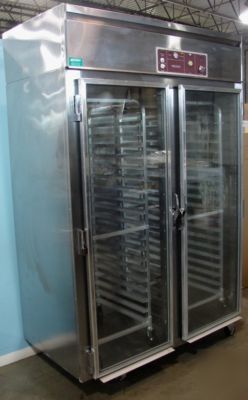 New baker's aid two door display proofer, two racks