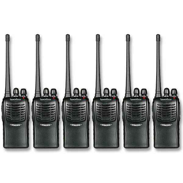 Nightclub headset communications capable business radio