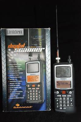 Uniden bc bearcat digital police scanner with apco-25 