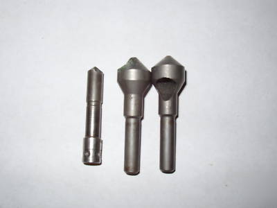 Weldon, deburring/countersink tools, aircraft tools 3PC