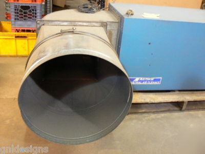 Airflow systems F70R air cleaner dust filter collector 