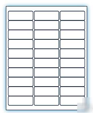 15,000 address labels 30 per page 2 5/8 