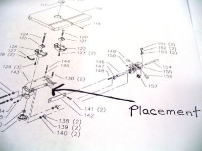 Delta lower blade guide assembly - 14