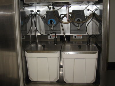 Electro freeze ice cream machine pressurized 