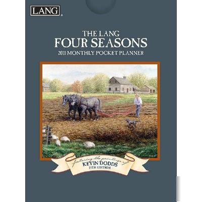 Four seasons kevin dodds 2011 monthly pocket planner lg