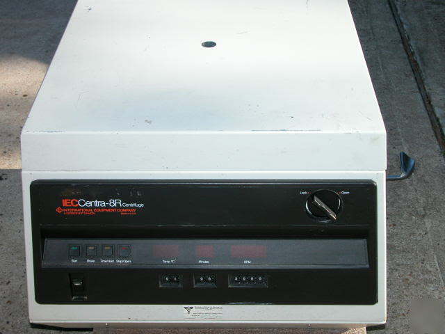 Iec centra 8R refrigerated centrifuge w rotor 