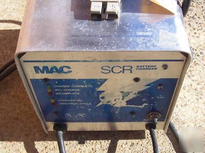 Mac 36 volt charger model 31369 dcv/dca 36/30 