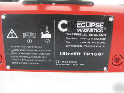 New eclipse magnetics ultralift TP150 load lifter (L1)