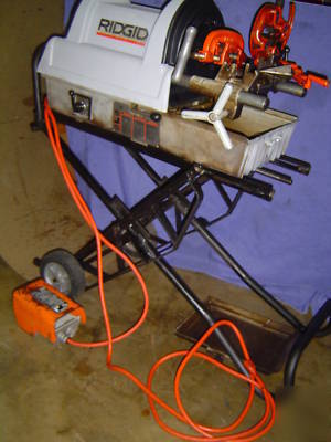 Ridgid 1822 pipe threader machine 
