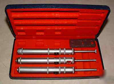 Set of 3 quick check hole gages