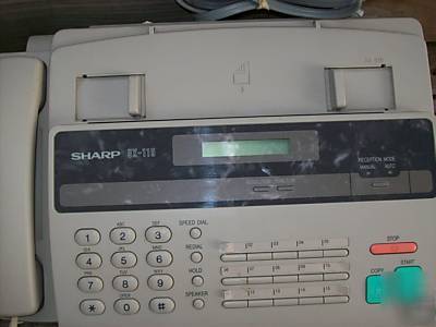 Sharp ux-115 fax/copier serial # 47221489