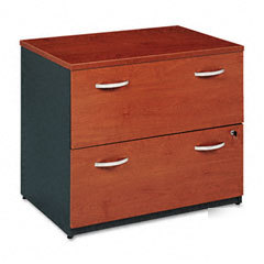 Bush series c twodrawer lateral file