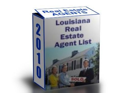 2010 louisiana real estate agent list 13,000 agents, la