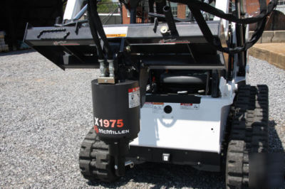 Mcmillen X2475 skid steer auger drive free shipping 