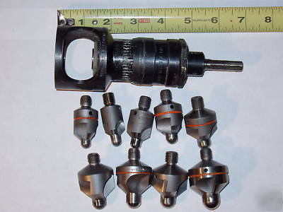 Magnavon lg micro-stop countersink cage, aircraft tool