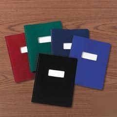 Report covers w/window lt blue 25PK #52601