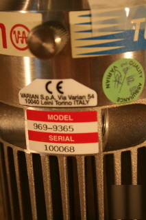 Varian v-70LP turbo pump, in oem box