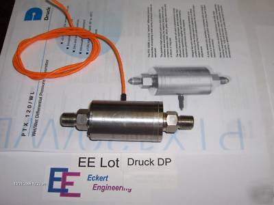 Ee druck ptx 120/wl differential press transmitter