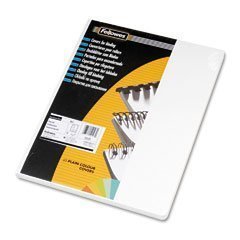 Fellowes binding cover grain feel 8.75 x 11.25 50 pk