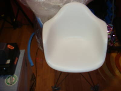 Herman miller, eamesÂ® molded plastic armchair, qty:2