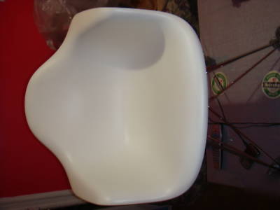 Herman miller, eamesÂ® molded plastic armchair, qty:2