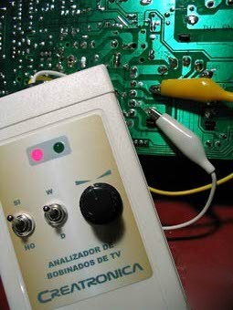 Analizador de bobinas para tv - tv coil analyzer 